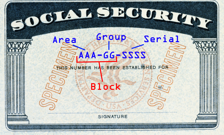 how are social security numbers assigned